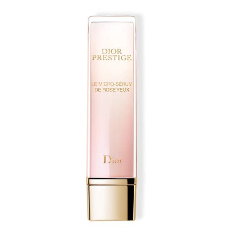 dior le micro-sérum de rose yeux|Dior prestige eye serum.